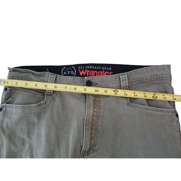 Wrangler All Terrain Gear ATG Work Pants Classic Canvas Mens 36 X 30 - Picture 10 of 16